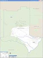 Los Alamos, Nm Carrier Route Wall Map